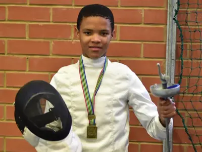 Lithemba won bronze in Under 15